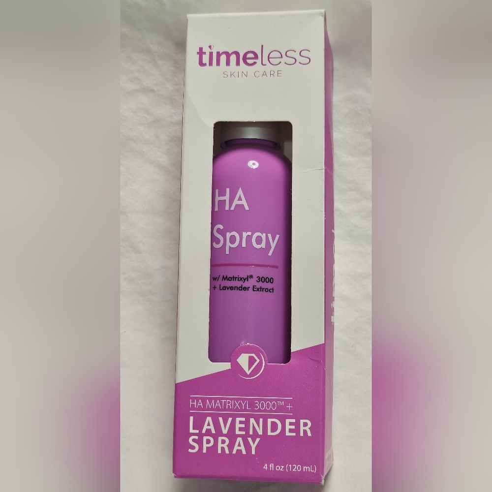 timeless SKIN CARE HA MATRIXYL 3000 LAVENDER SPRAY NEW